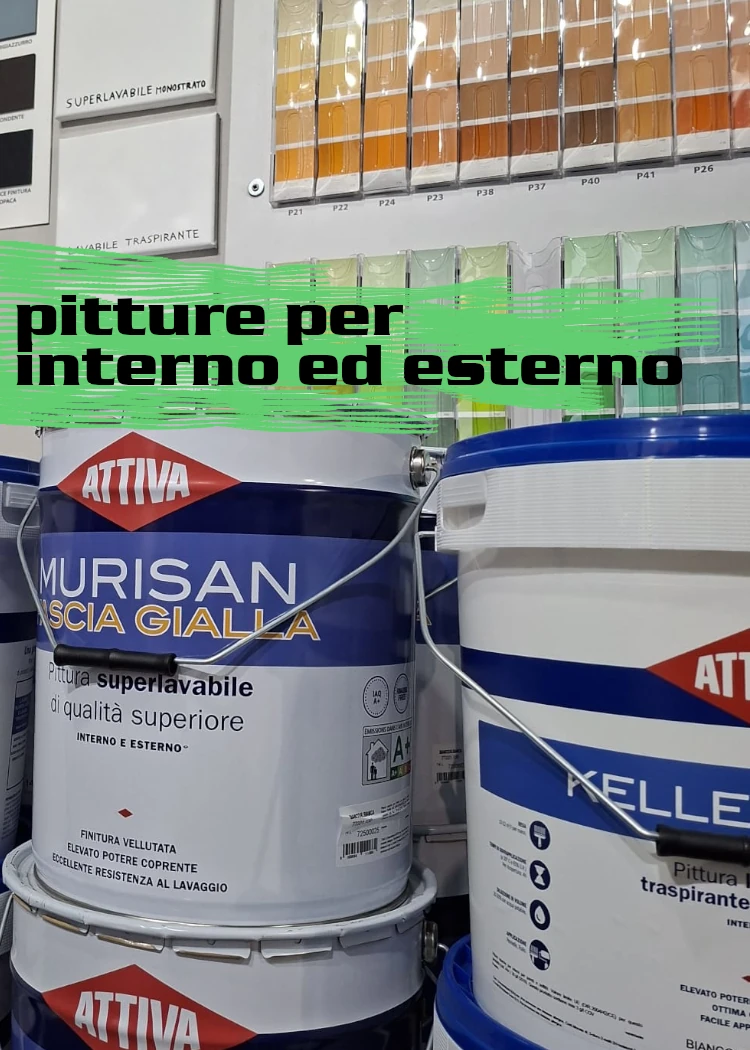 pitture per interni